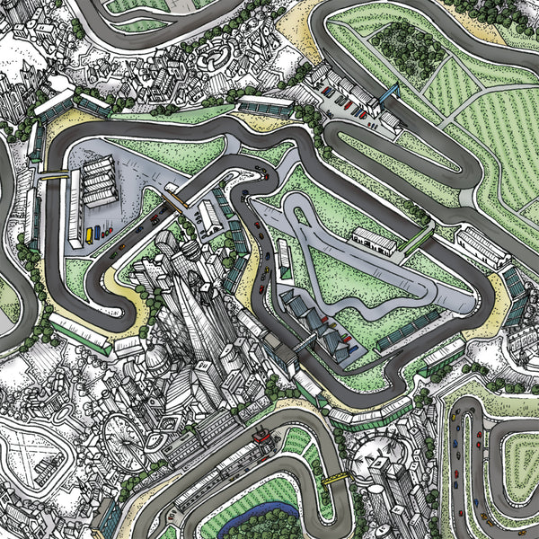 British Racing Scene - Motor Racing Circuits of Britain