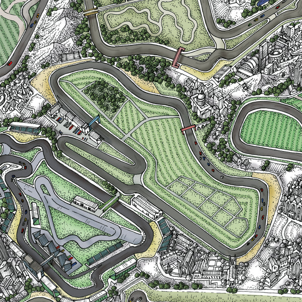 British Racing Scene - Motor Racing Circuits of Britain