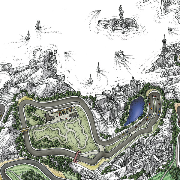 British Racing Scene - Motor Racing Circuits of Britain