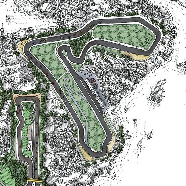 British Racing Scene - Motor Racing Circuits of Britain
