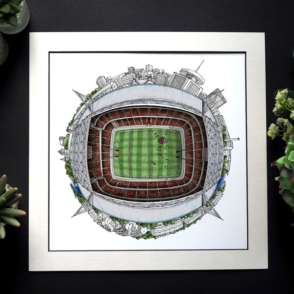 The Principality Stadium Globe - Wales Rugby (2025)