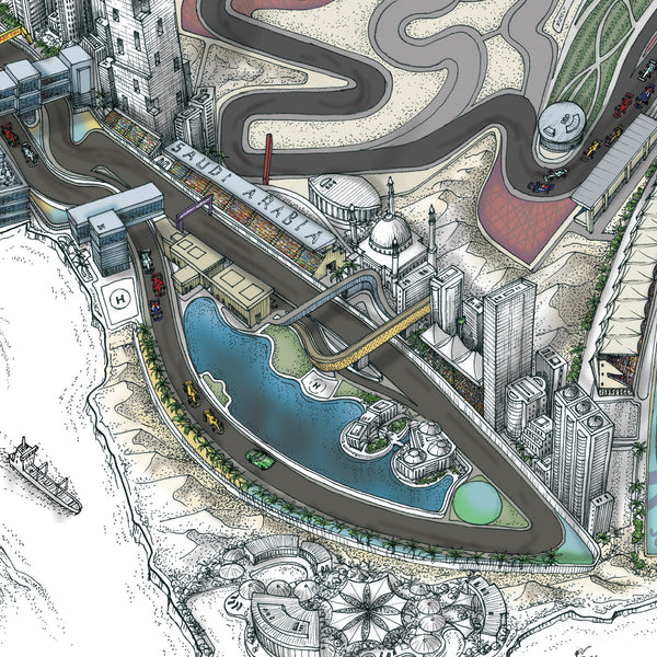 Lights Out! Formula One Circuits of The Middle East - Limited Edition
