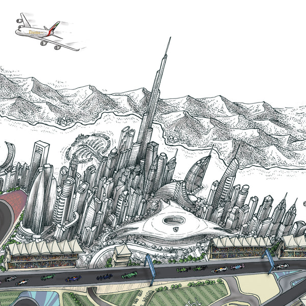 Lights Out! Formula One Circuits of The Middle East - Limited Edition