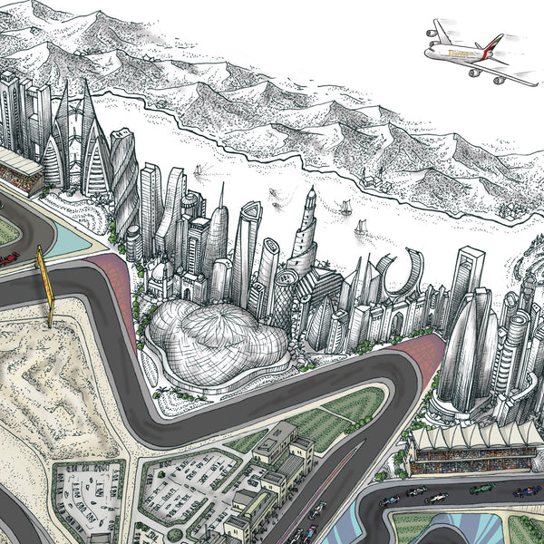 Lights Out! Formula One Circuits of The Middle East - Limited Edition
