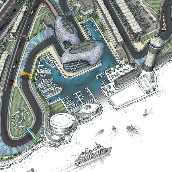 Lights Out! Formula One Circuits of The Middle East - Limited Edition