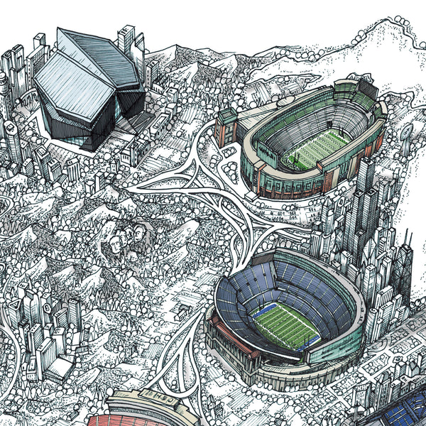 Gridiron! American Football Stadiums of the USA - Limited Edition