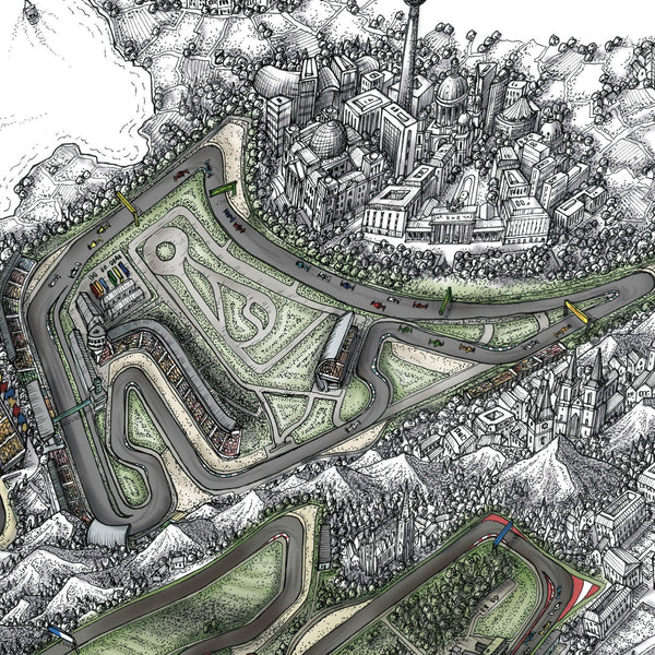 Lights Out! Formula One Circuits of Europe (2023) - StavesArt