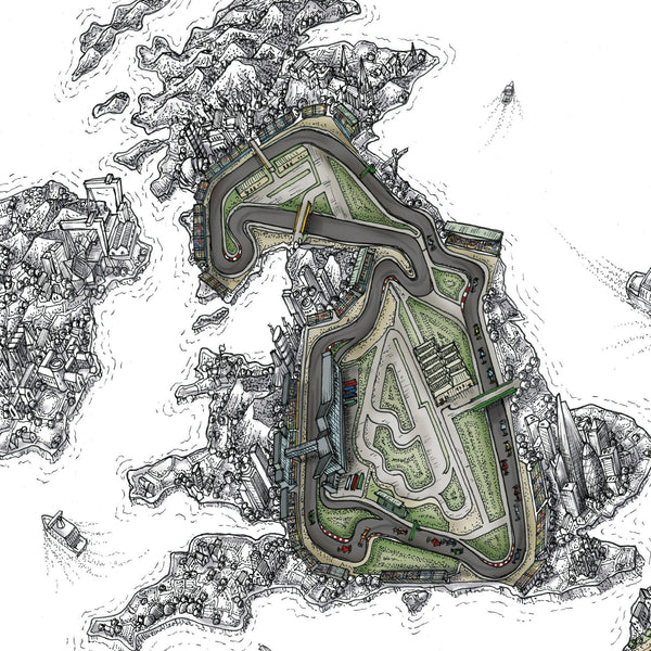 Lights Out! Formula One Circuits of Europe (2023) - StavesArt