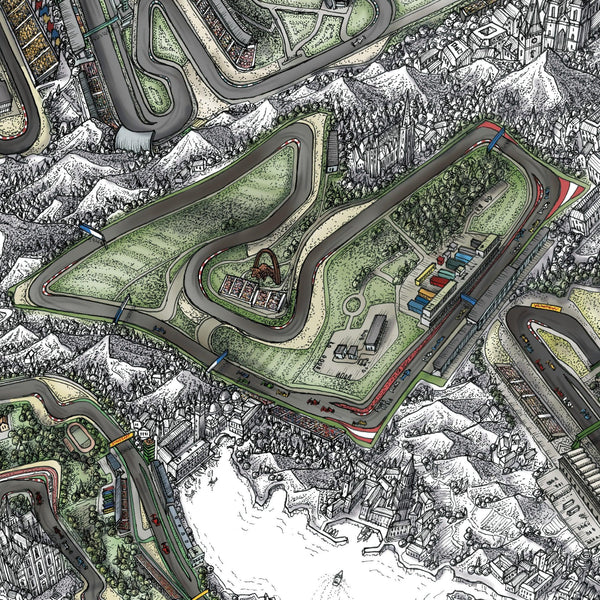 Lights Out! Formula One Circuits of Europe (2023) - StavesArt