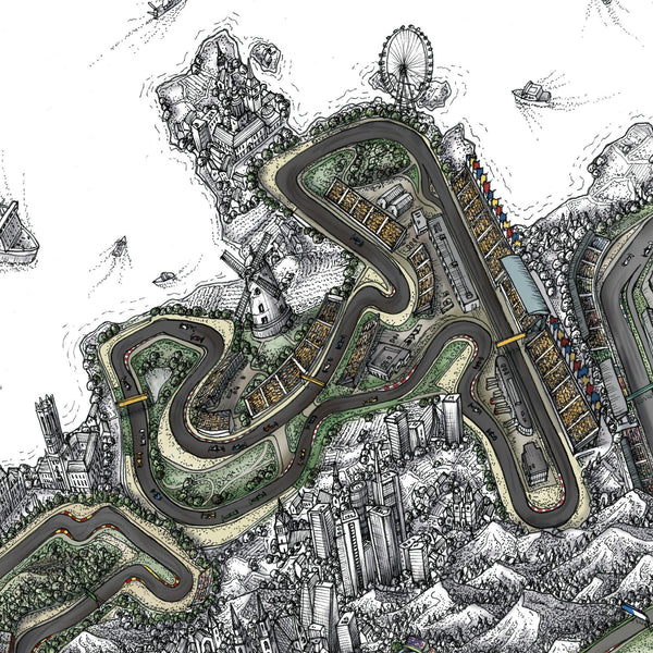 Lights Out! Formula One Circuits of Europe (2023) - StavesArt