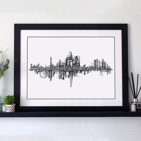 The London Skyline - StavesArt