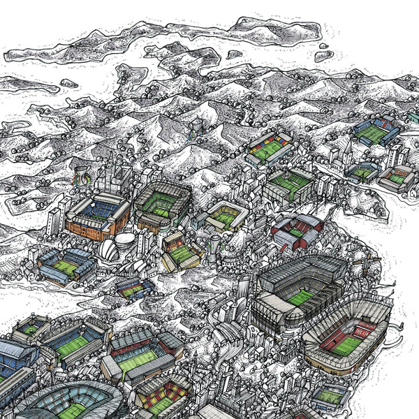 Home or Away? Football Grounds of Great Britain (2023) - StavesArt