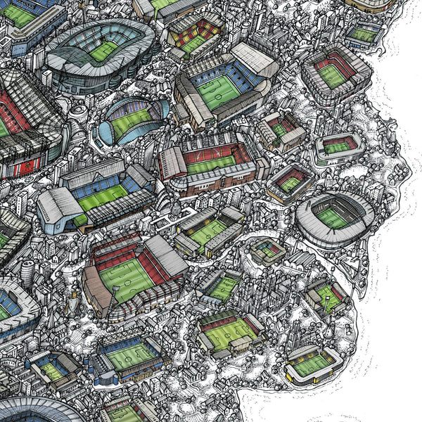 Home or Away? Football Grounds of Great Britain (2023) - StavesArt