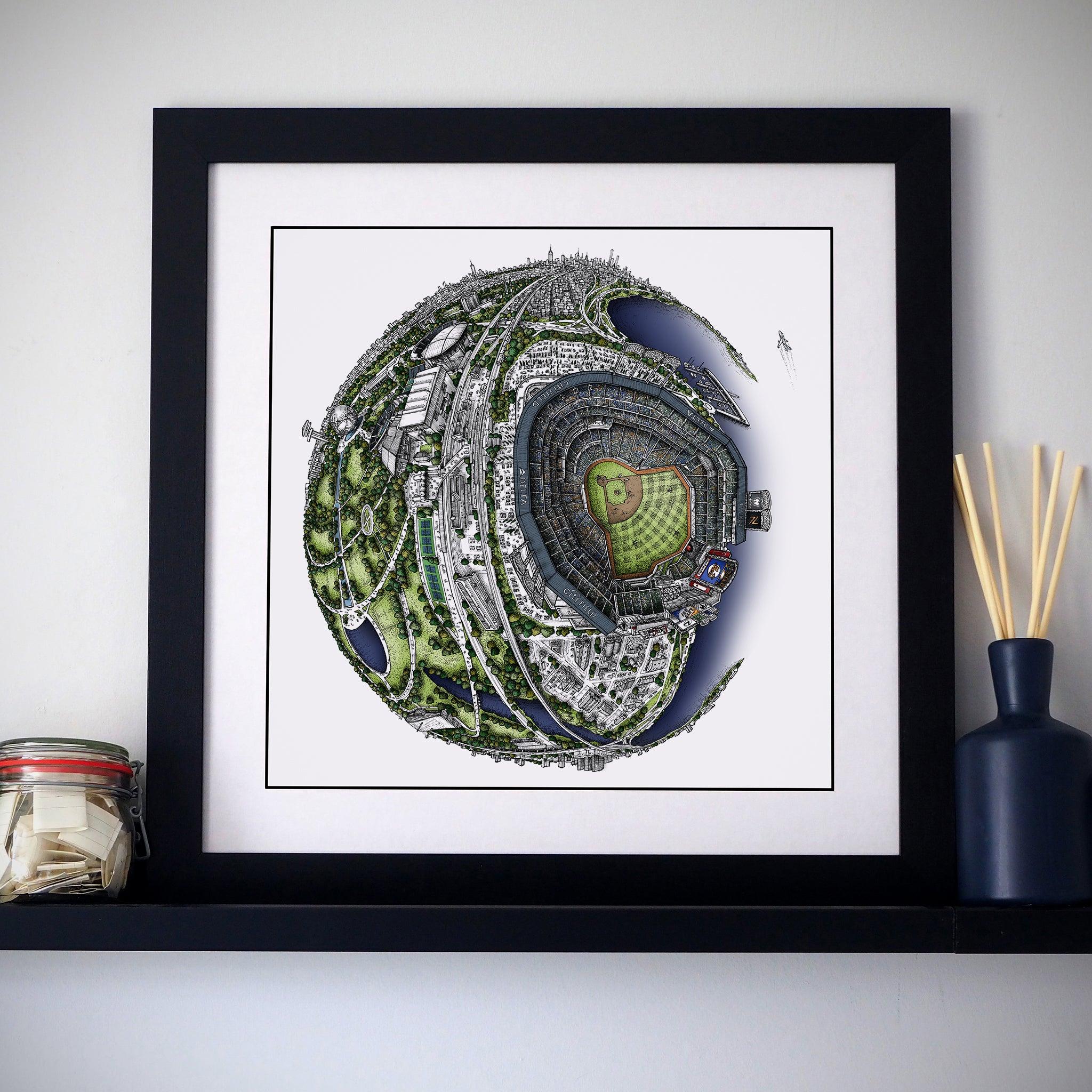 The Citi Field New York Globe (2021) - StavesArt