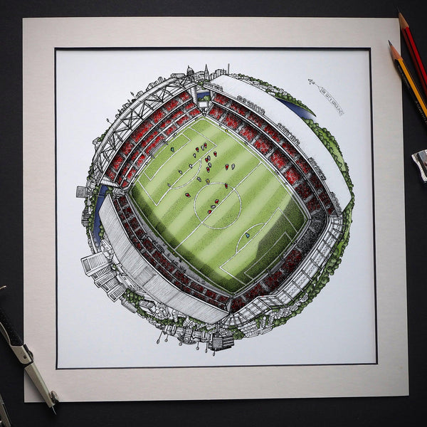 The City Ground Globe - Nottingham Forest (2020) - StavesArt