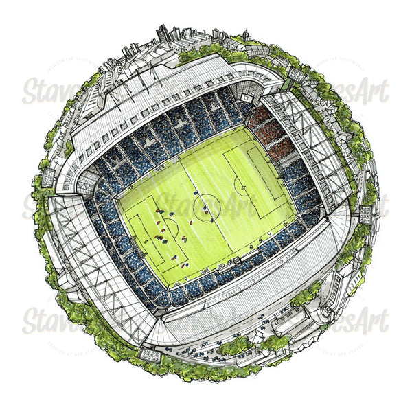 The Hawthorns Globe (2020) - StavesArt