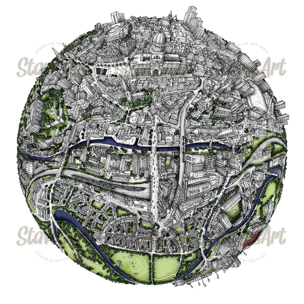 The Nottingham Globe (2021) - StavesArt