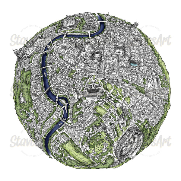 The Rome Globe (2019) - StavesArt