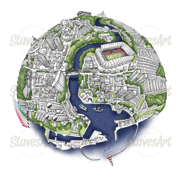 The Sunderland Globe (2018) - StavesArt